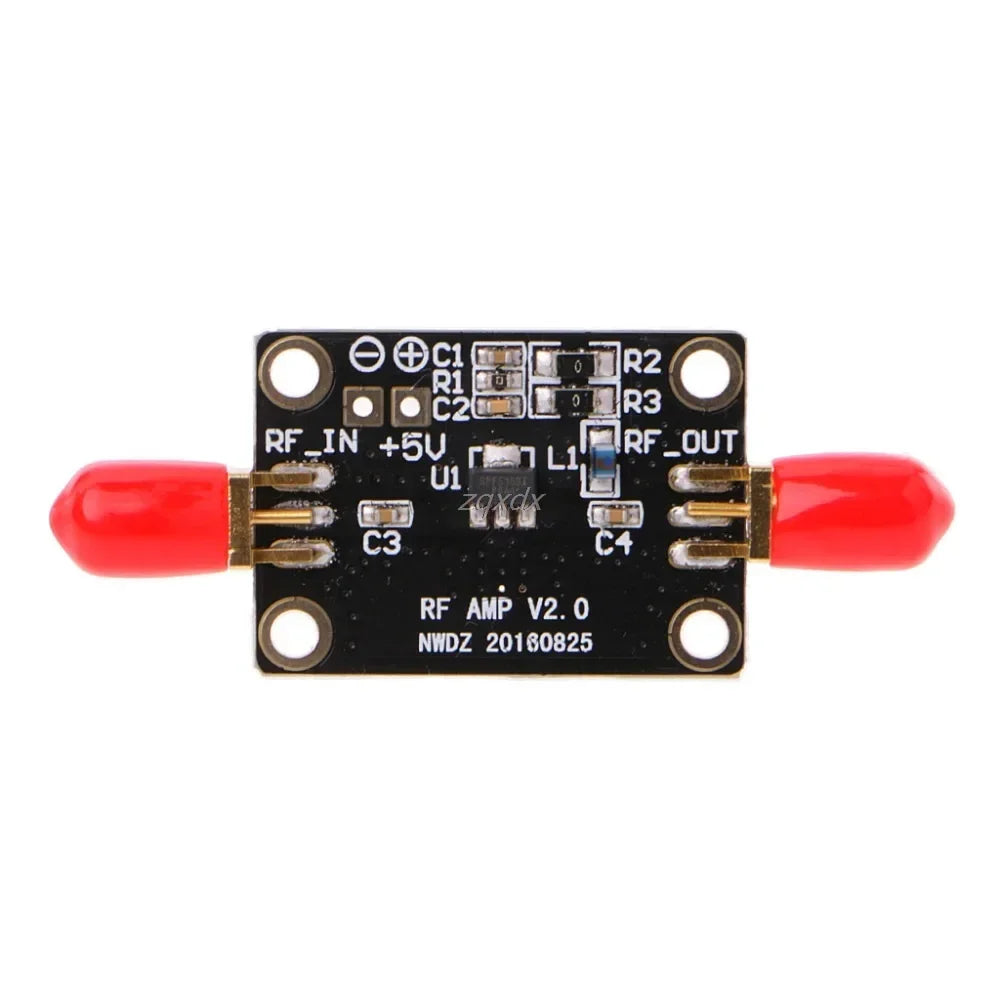 Household Ac Modular Contactor Contator LNA 0.1M 2G RF Wideband Amplifier 60dB High Gain Low Noise Amplification Module Qme