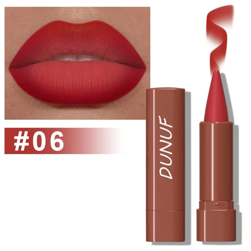 Lipline Lipstick Pen Long-lasting Multi-color Waterproof Rendering Qme 06