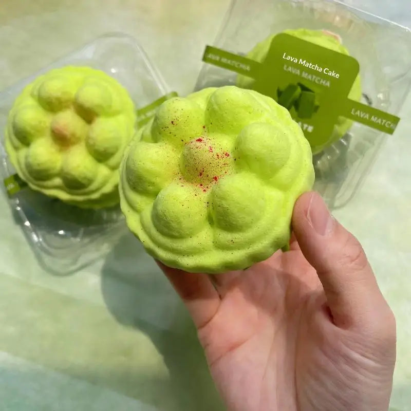 Slow Rising Toy Cherry Strawberry Milk Cube Soft Bread Bun Stress Relief Sensory Fidget Toy for Student Anxiety Relief Qme