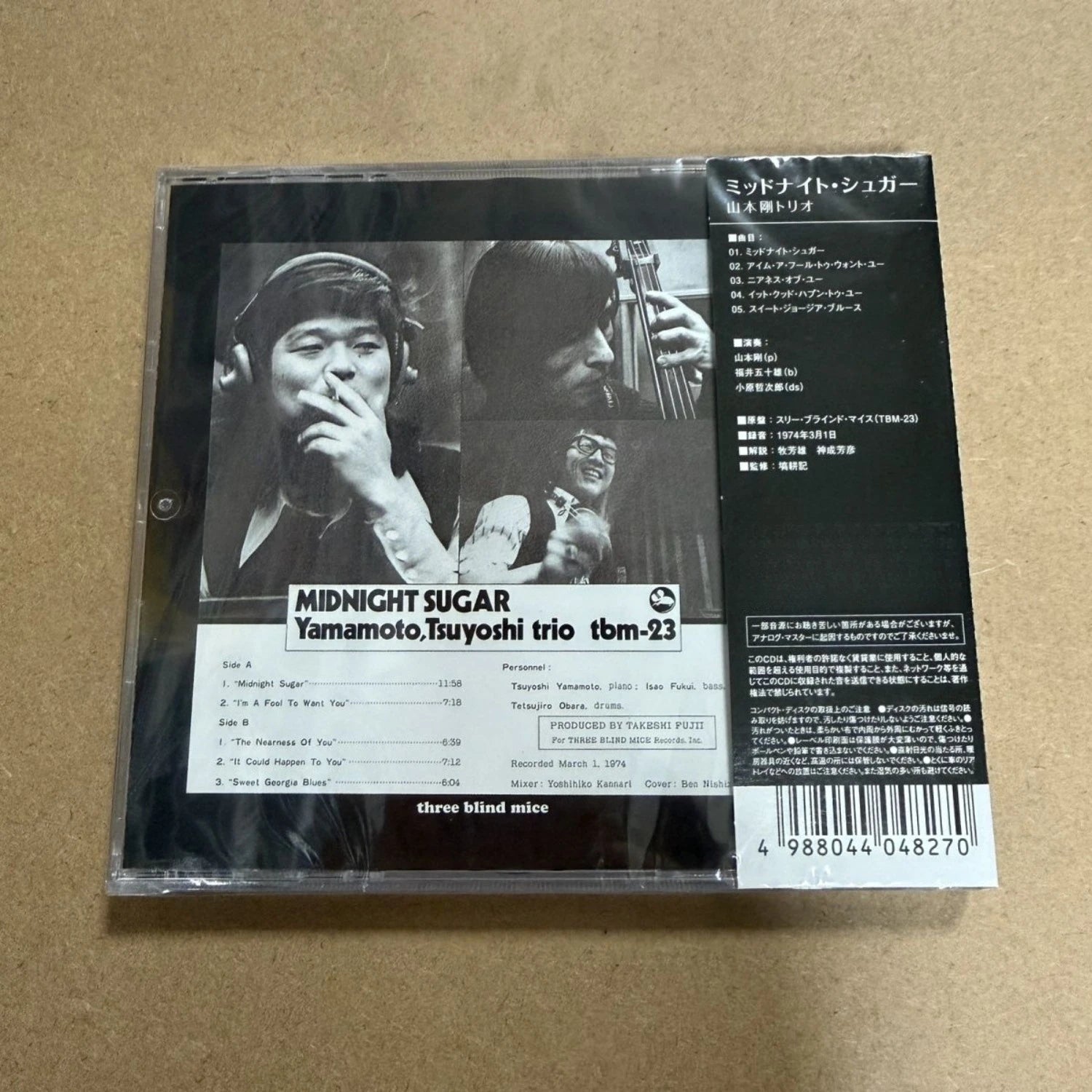 Classic Jazz Standard Jewel Case CD Set, Smooth Trio Instrumental Tracks for Audiophile Analog Test & Midnight Sugar Collection Qme