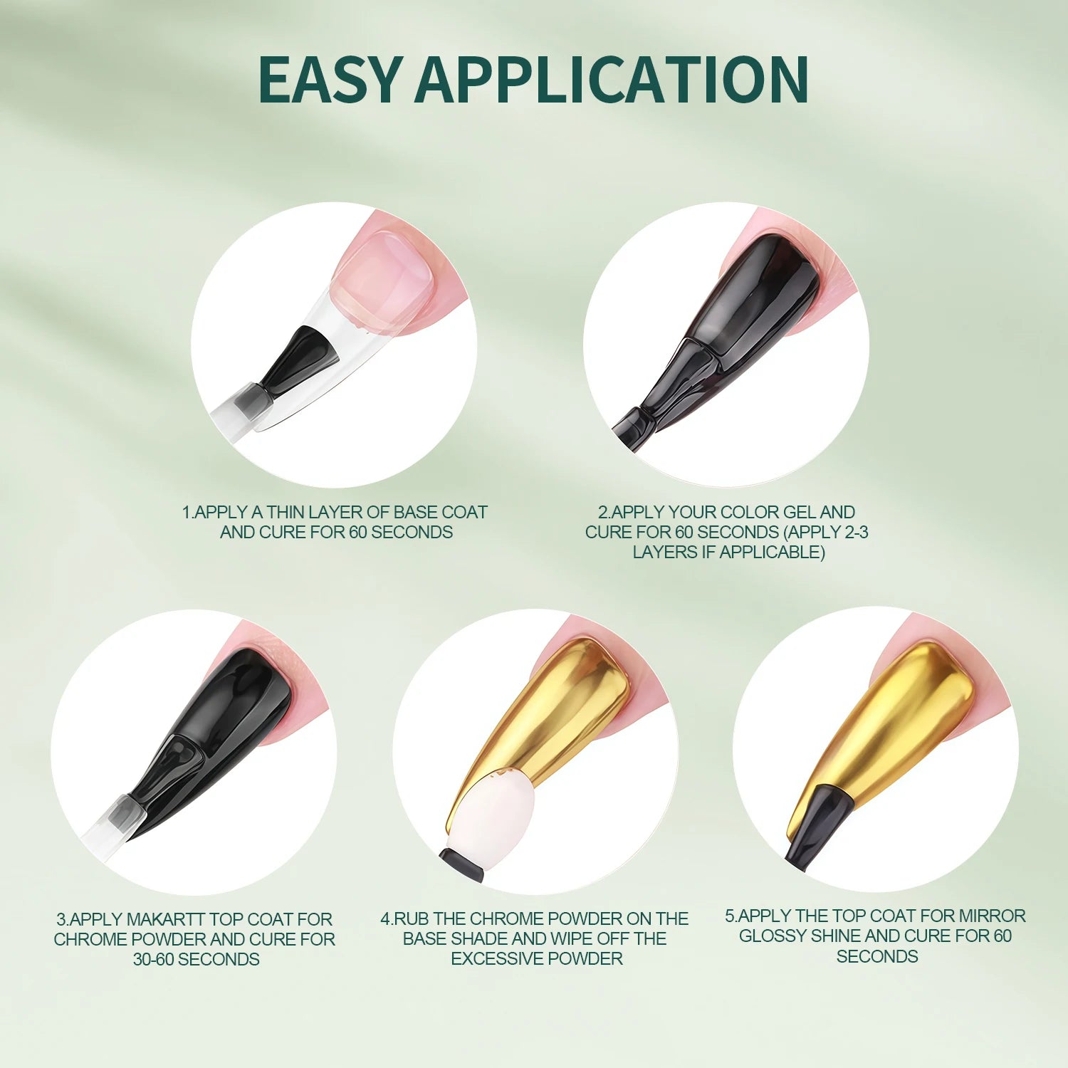 Nailpop Magic Mirror Coat Enhances Effect This Link Includes Remover Qme