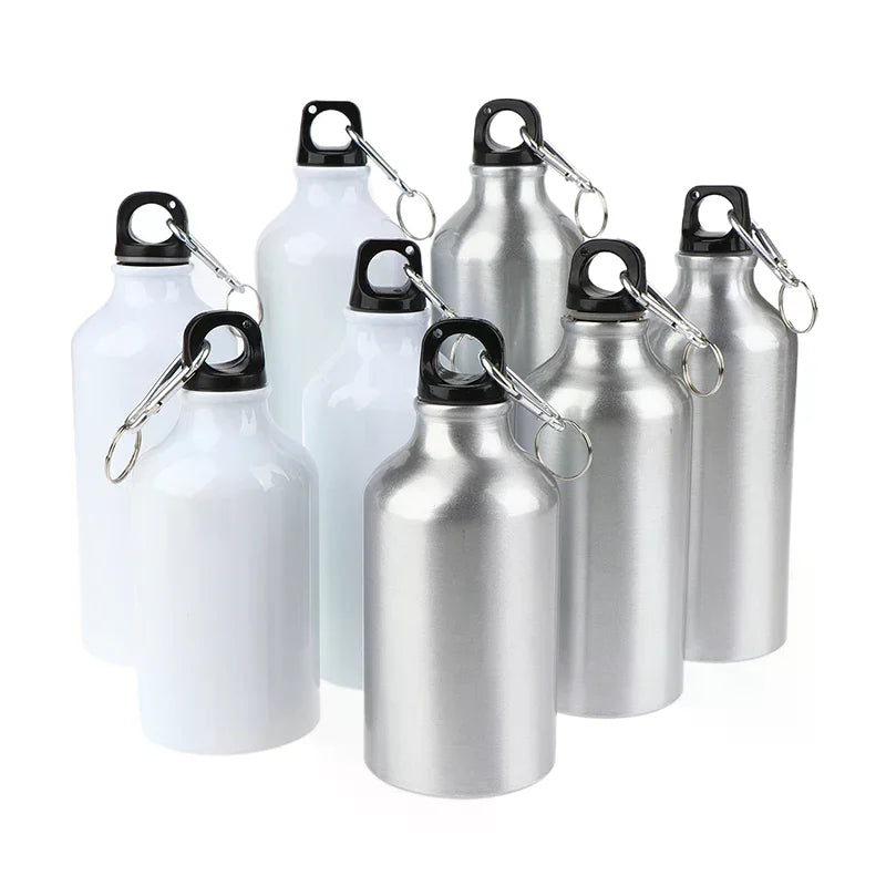 1Pc Aluminum Outdoor Bike Sports Water Bottle Drinking Kettle Drinking Cup Leakproof Water Jug For Travel Running Camping Qme