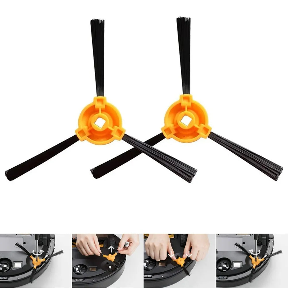 2x Side Brushesor For RoboVac 11+ (11 Plus) 11C Robot Broom Vacuum Cleaner Attachments Replacement Accessories Qme