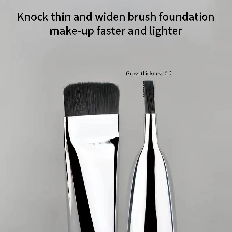 Foundation Brush Ultra Thin Traceless Concealer Mask Flat Head No Qme
