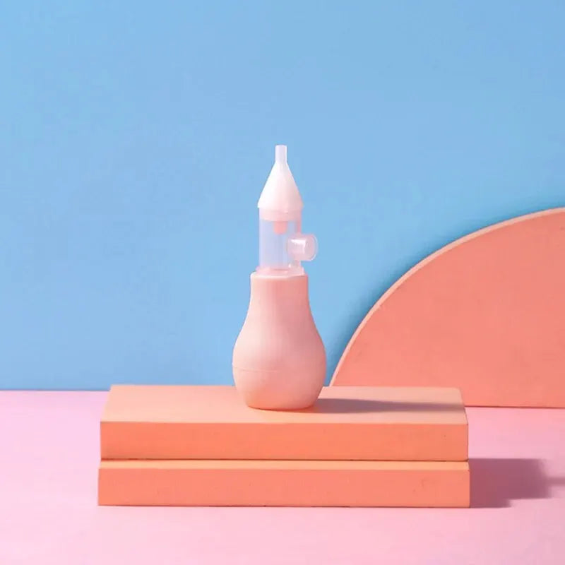 Baby Nose Cleaner Baby Nasal Aspirator Professional Syringe Nasal Irrigator Baby Nose Washing for Children Care Tool Gifts New Qme pink