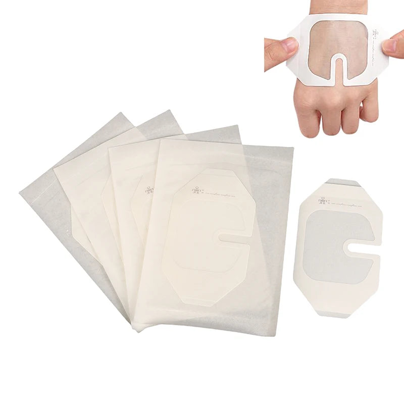 PU Transparent Waterproof Dressing Plaster Patch Octagonal Design Qme