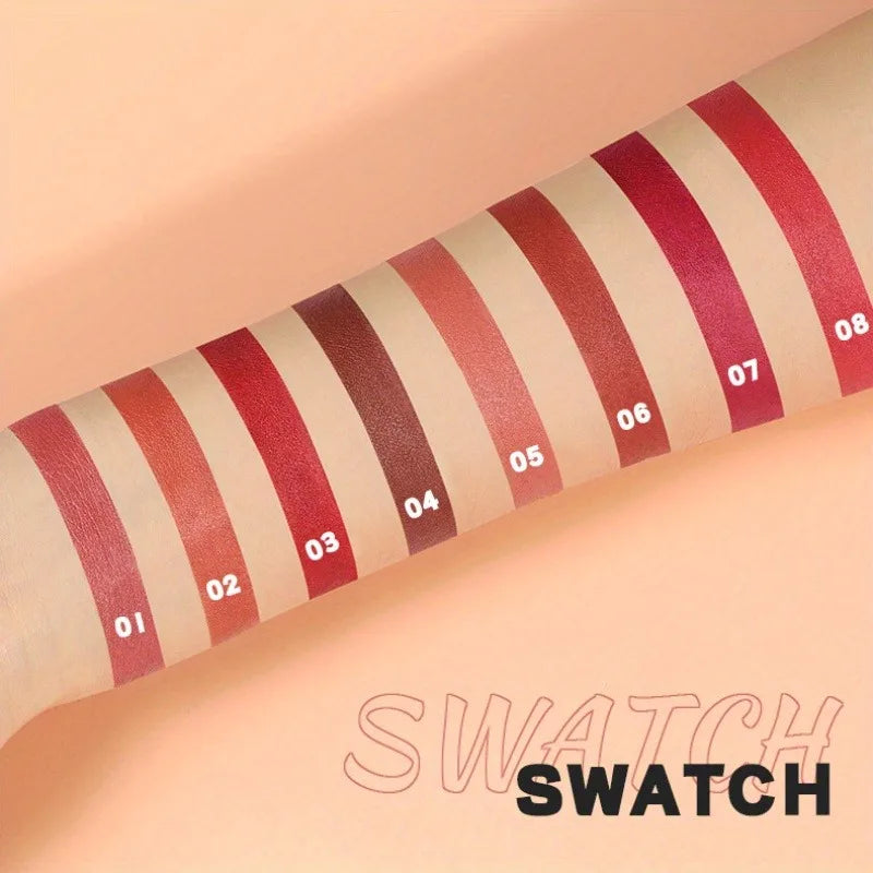 Lipstick Lipliner Pencil Long-lasting Waterproof Matte Finish Qme