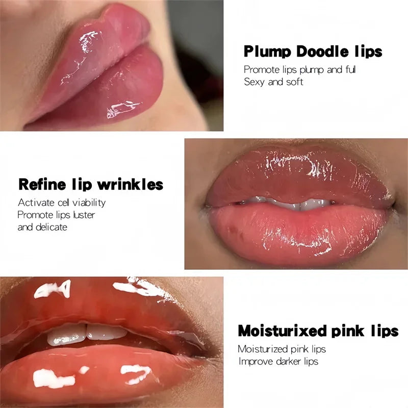 Remove Dark Smoke Lip Balm Lightening Melanin Bleaching Gloss Oil Lips Pink Lipstick Exfoliating Fade Lip Lines Korean Cosmetics Qme
