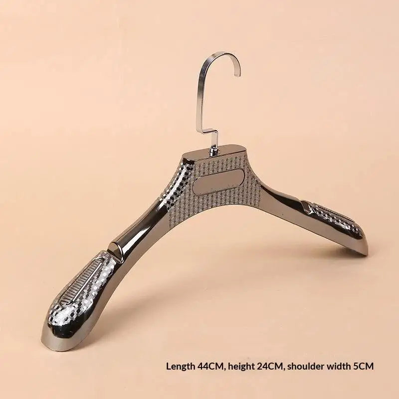 1Pc 4/5CM Wide Shoulder Clothes Hangers Suit Hanger With Notch Household Non-slip Clothes Drying Rack For Sweater Pants Qme A6