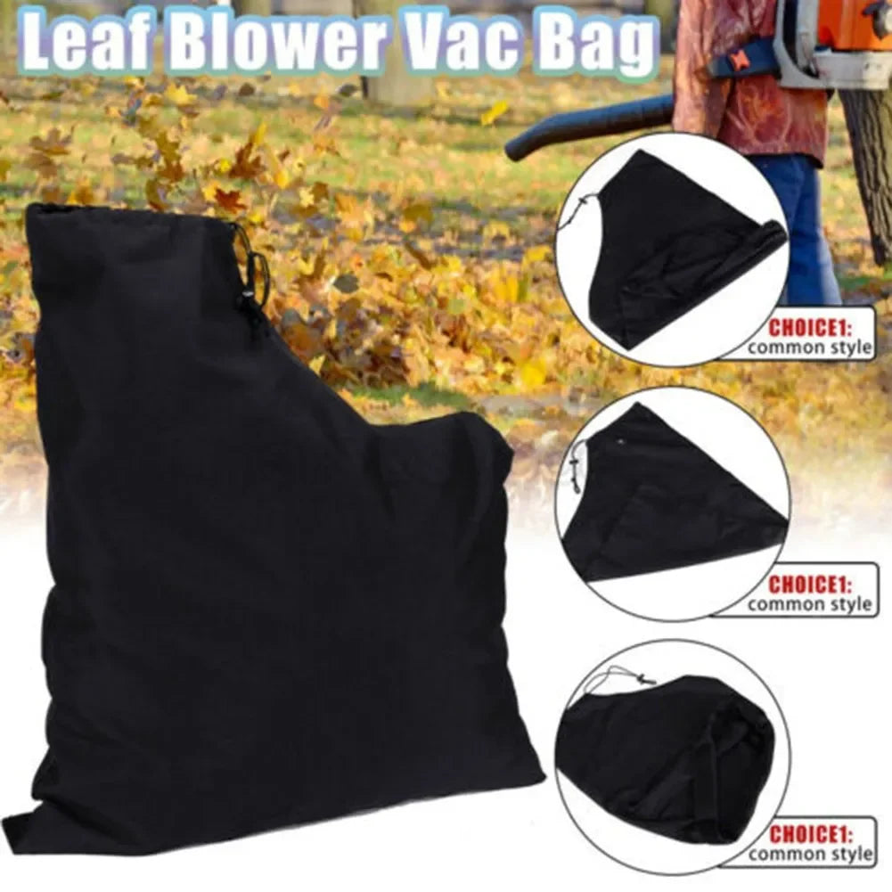 Universal Leaf Blower Vacuum Bag Garden Lawn Yard Shredder Replacement Leaf Bag Outdoor Replacement Garden Collection Bag Tools Qme