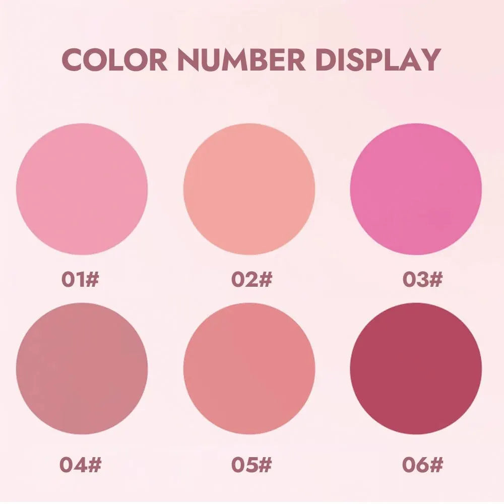 Airy Blush Clay Pigmented Powdery Cream Blusher Daimanpu Long-lasting Qme