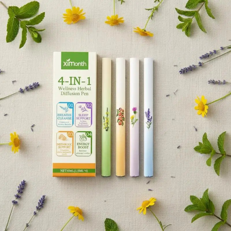 Multifunction Herbal Diffuser 1 Mullein Thyme Mint Guarana Bars Qme Default Title