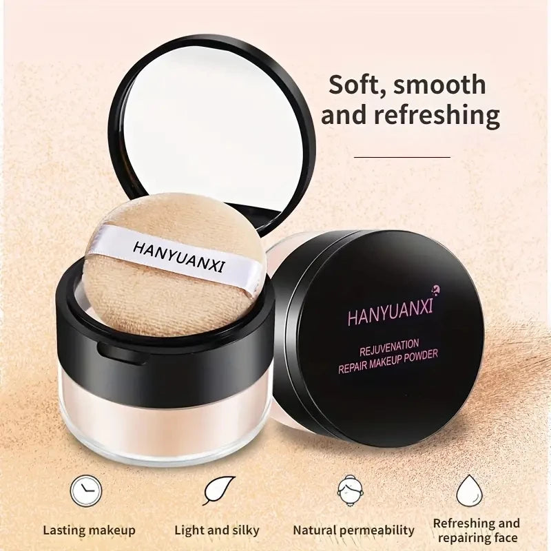 Soft Silky Honey Powder Natural Bright Concealer Light Delicate Makeup Qme
