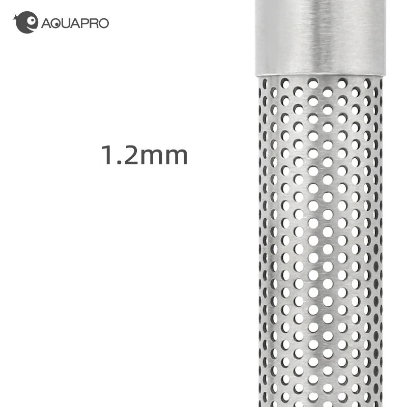 AQUAPRO Mini Stainless Steel Skimmer Inlet Outlet Outflow Inflow Pipes Filtro Aquarium Fish Tanks Accessories Qme