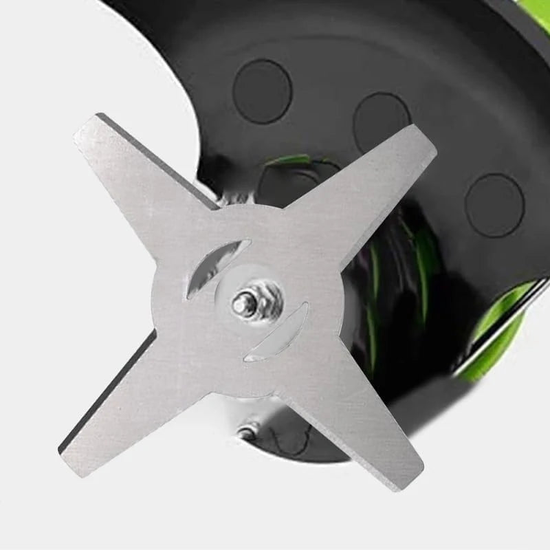 Manganese Steel Metal Grass String Trimmer Head High Performance Thickened Circular Blade Garden Tool Parts Durable Alloy Teeth Qme