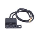 Push Light Off Button Waterproof Switch Motorcycle Switches Connector Qme right OFO-OFO