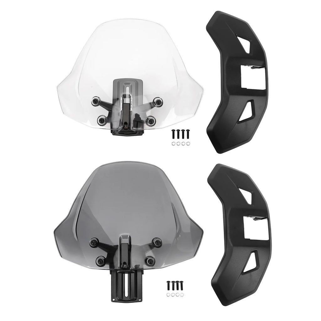 ATV UTV Adjustable Windshield 219401032 Aerodynamic Enhance Visibility Accessories Adjustable for Can Am Ryker 600 900 Sport Qme