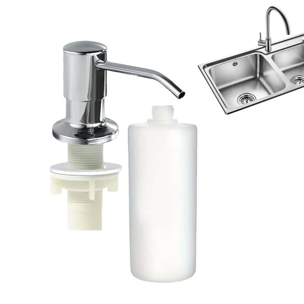 Built Soap Dispenser Liquid Bottle Dish 360 Degrees Rotation Qme Blue China Mainland