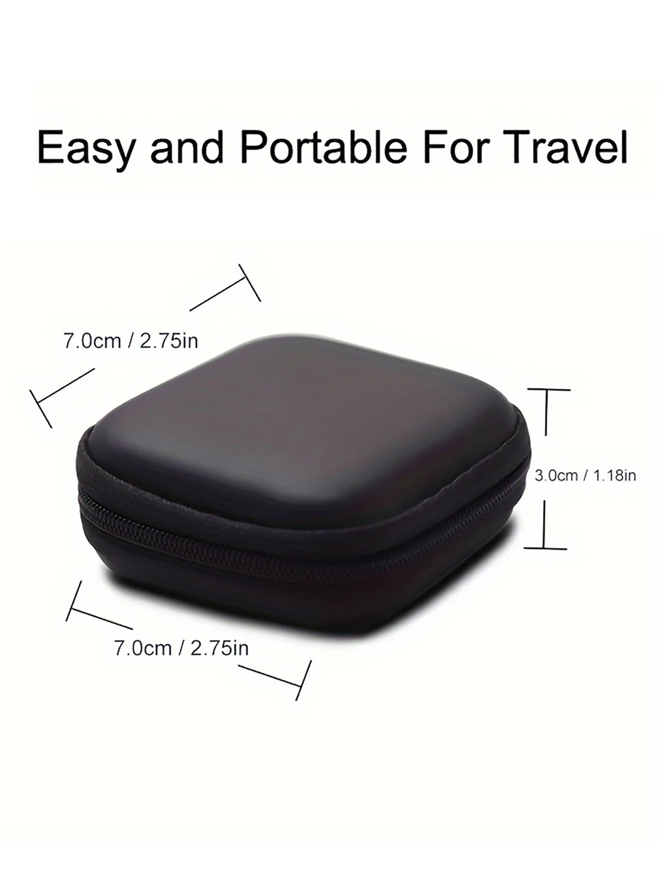 Digital Protective Case Portable Mobile Power Mouse Supply Data Cable Qme