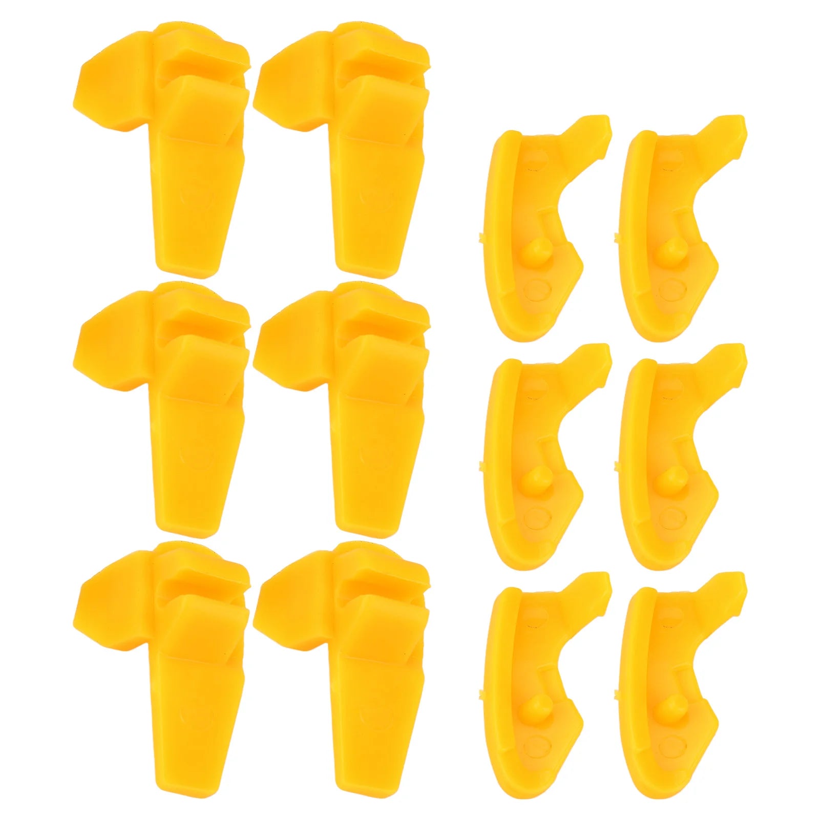 6 Pairs Tire Machine Mount Demount Heads Inserts Wheel Rim Protector for Tyre Changer Machine Mount Demount Heads Qme YELLOW