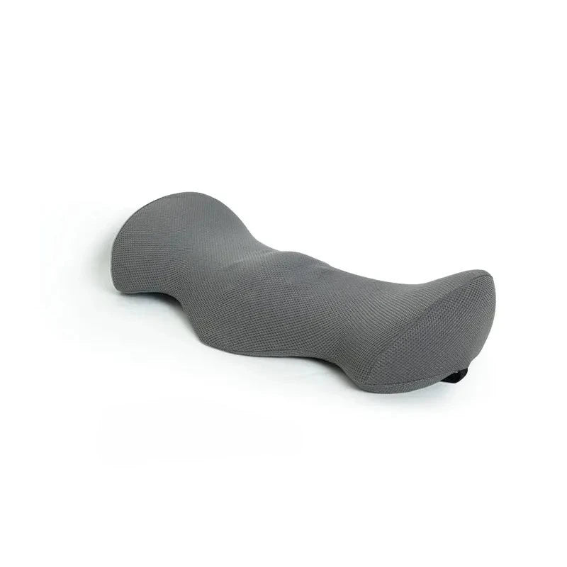 Waist Support Pillow Memory Foam Lumbar Cushion Relief Pregnancy Qme GRAY