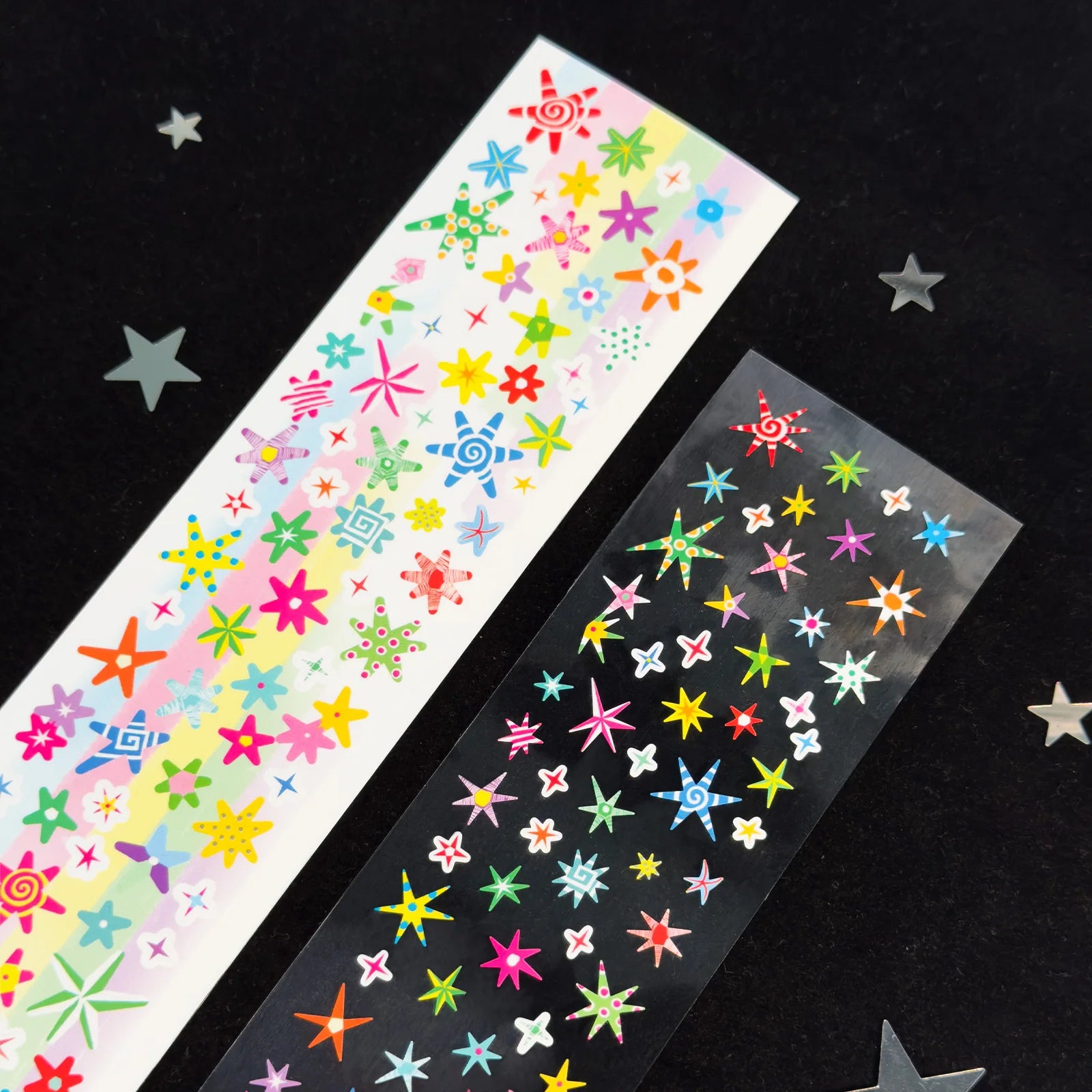 Cute Y2K Star pattern Washi Tape Kawaii Decorative Adhesive Tapes DIY Scrapbooking Stickers Hand Made Masking Tape Stationery Qme