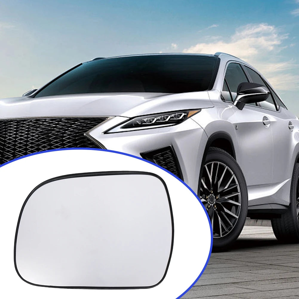 Left/Right Car Rearview Mirror Glass Heated Replace 87901-4806 87901-48040 for Lexus RX300 RX330 RX350 RX400h 2003-2008 Qme