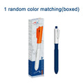 2 in 1 New Water Gun Pen ,Black Ink,Strange Water Pen Prank Creative Water Spray Small Water Gun Play Model Stationery Qme 1 blue-boxed