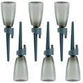 6pcs Plant Watering Spikes Automatic Irrigation Stakes With Control Valve Garden Watering Spikes For Outdoor Garden Yard Qme 6pcs