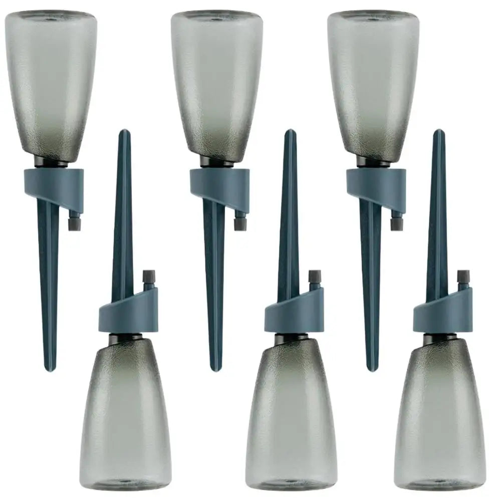 6pcs Plant Watering Spikes Automatic Irrigation Stakes With Control Valve Garden Watering Spikes For Outdoor Garden Yard Qme 6pcs