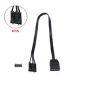 Adapter Cable Corsair RGB Standard ARGB 4Pin 3Pin Connector Pirate Qme 4pin