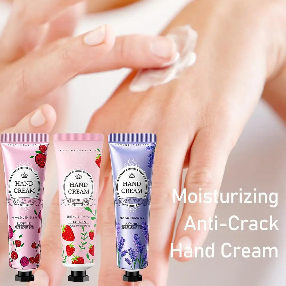 Plant Fruit Hand Cream Natural Fragrance Moisturizing Lotion Dry Qme