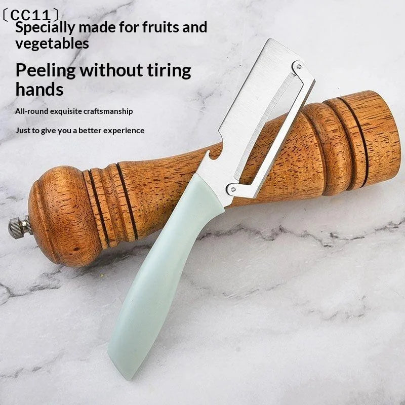Kitchen Vegetable Peeler Multi-function 2-in-1 Fruit Potato Stuff Qme