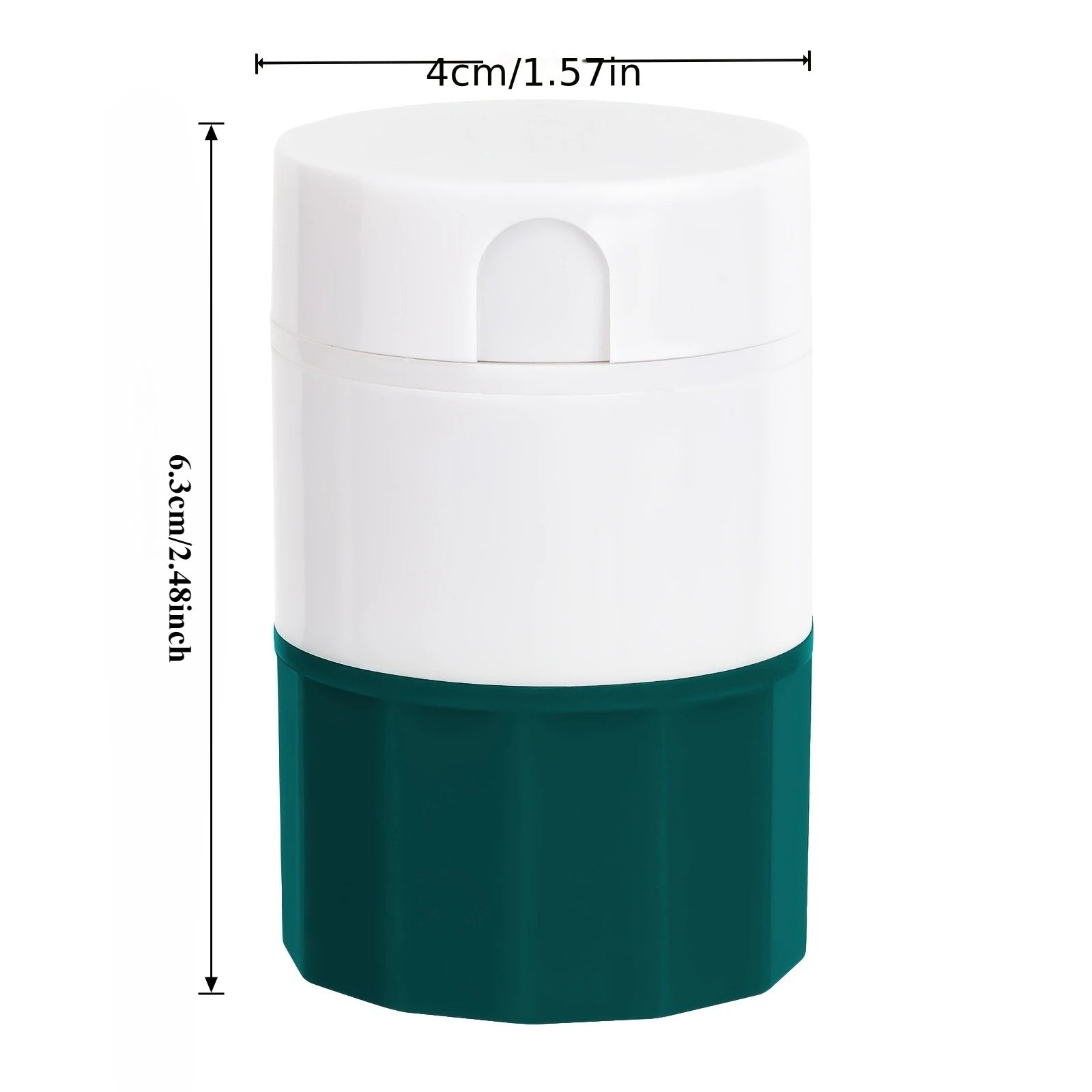 Four-in-One Pill Cutting and Grinding Set - Crusher and Storage Box - Portable Mini Medicine Storage Box, Suitable for Pills Qme