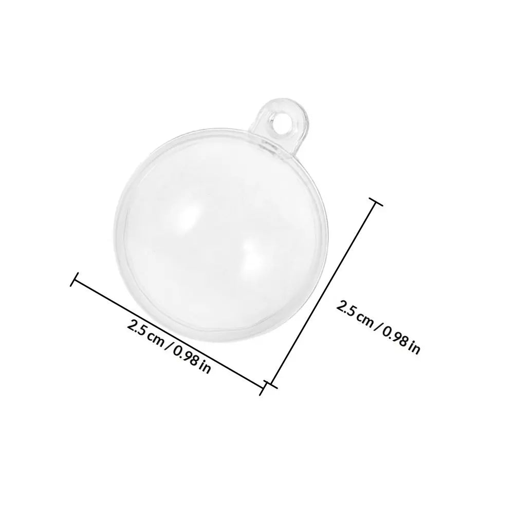 10Pcs Floating Ball Aquarium Accessories Transparent Stable Fish Tank Floating Decorations Bubbler Ornaments 2Cm Qme 2.5x2.5cm
