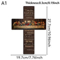 Home Decoration Pendant Wall Card Bible Scripture Hangingwooden Sign Qme A1