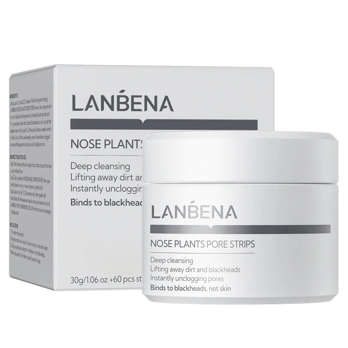 LANBENA Blackhead Removing Nose Strips Pore Minimizing Serum Mask Qme 2.0 NOSE STRIPS