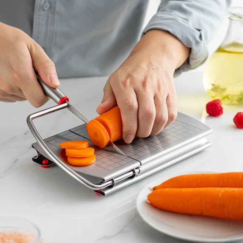 Multi-purpose Stainless Steel Slicer Cheese Ham Butter Beef Fat Qme