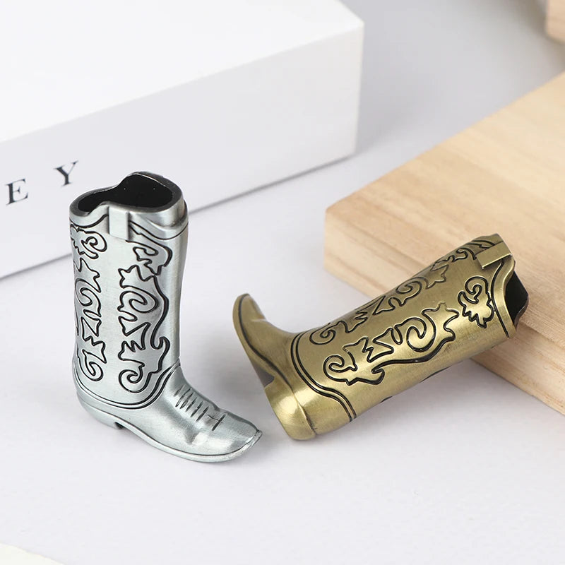J5 J25 Men's Minimalist Creative Personalized Metal Boots Design Qme