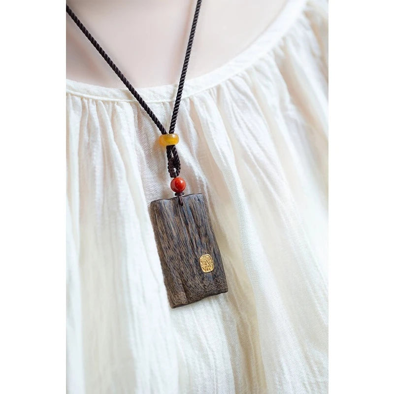 Sinking Incense Pendant Deity Zakiram God Wealth High-end Faith Qme