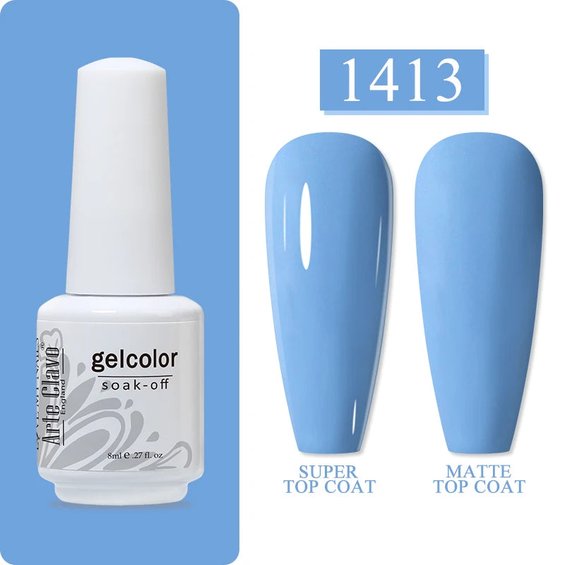 Arte Clavo Art Nails Varnish Base Coat Gel Nail Polish UV LED Lamp