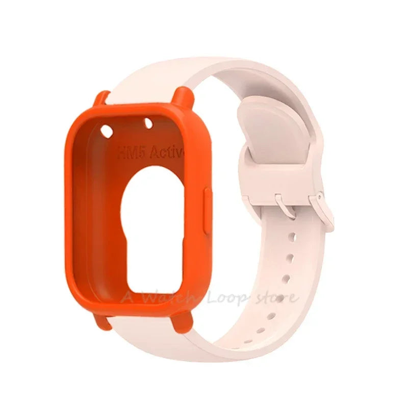 Silicone Case Strap Redmi Watch 5 Lite Active Repacement Bracelet