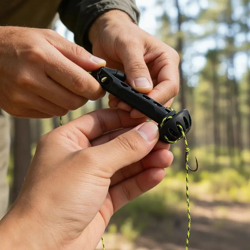 Fly Fishing Magnetic Threader Accessory Easily Rig Small Flie Tippet Qme