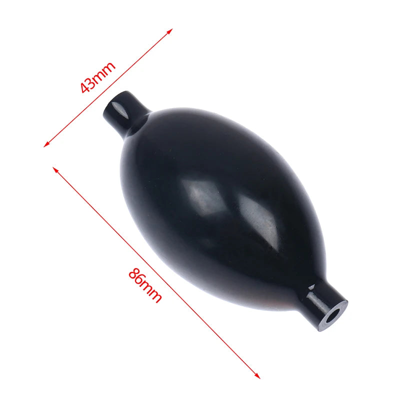 Medical Latex Sphygmomanometer Bulb Pump Air Inflation Balloon Valve Qme one size