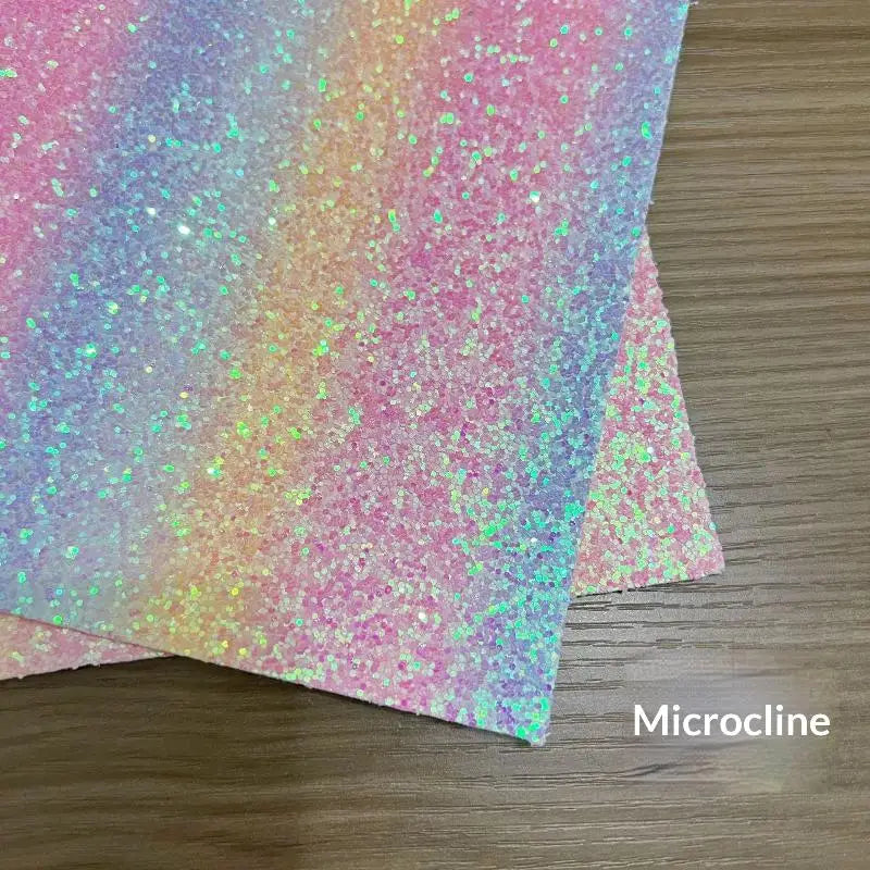 DIY Rainbow Sequin Fabric, Gradient Flash Ironing Cloth for Crafts, Reusable Heat-Insulation Mat, Sewing Accessory Qme A