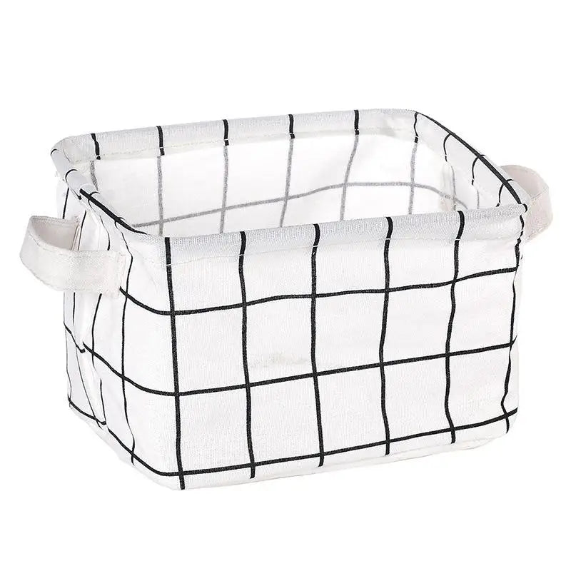 Waterproof Desktop Sundries Basket Storage Box Cosmetic Toy Organizer Qme A1