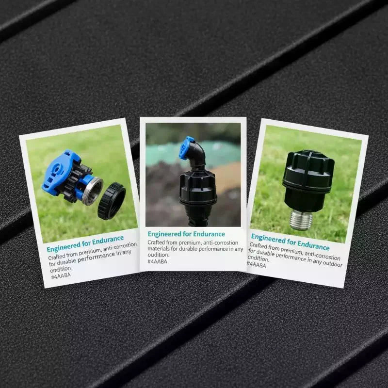 1 2 360 Rotating Nozzle Lawn Irrigation Sprinklers Head Large-area Qme