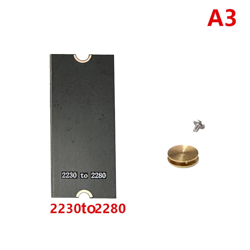 M2 SSD Adapter Flexible Convert 2230 2242 2280 Multi Length Support Qme A3
