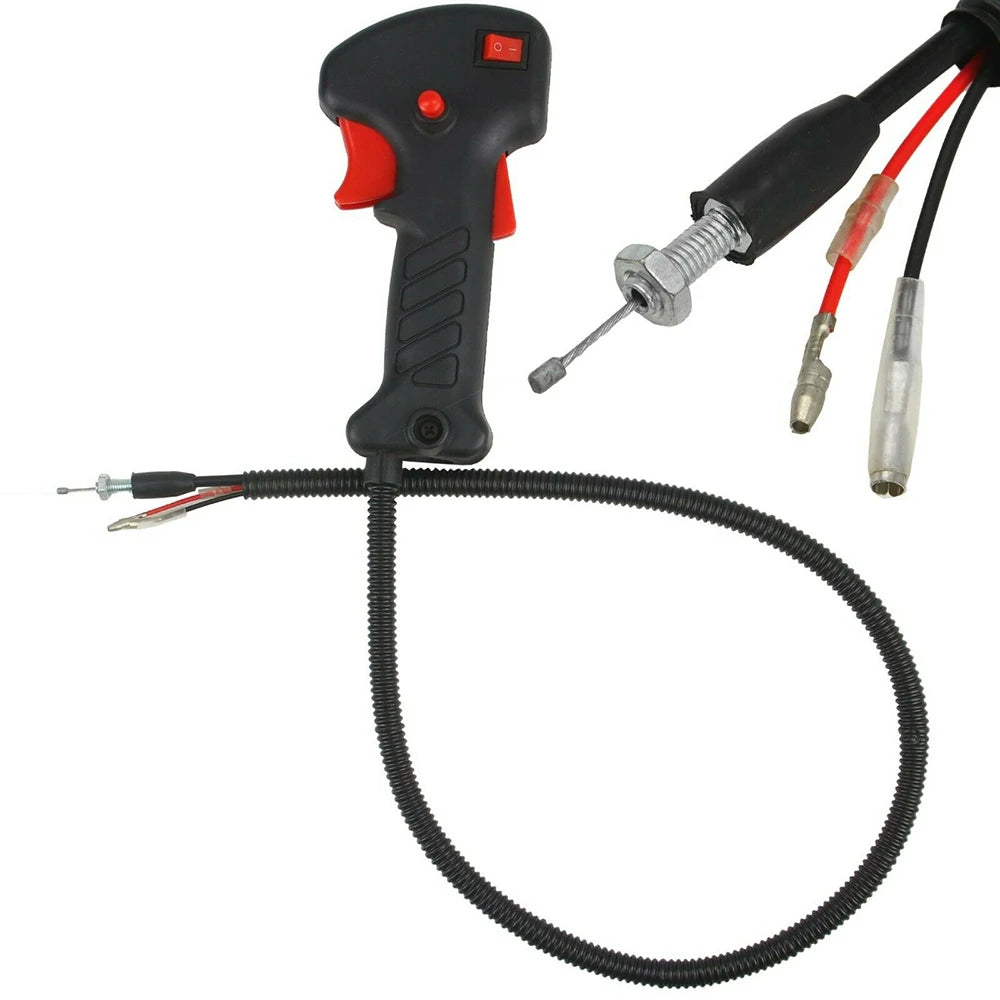 Handle Switch Throttle Trigger Cable Strimmer Grass Trimmer Brush Qme Default Title