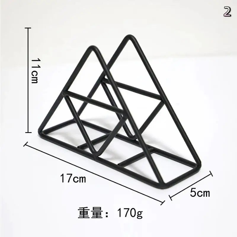 Cartoon Pattern Napkin Holder Paper Drawer Storage Bracket Organizer Qme 2